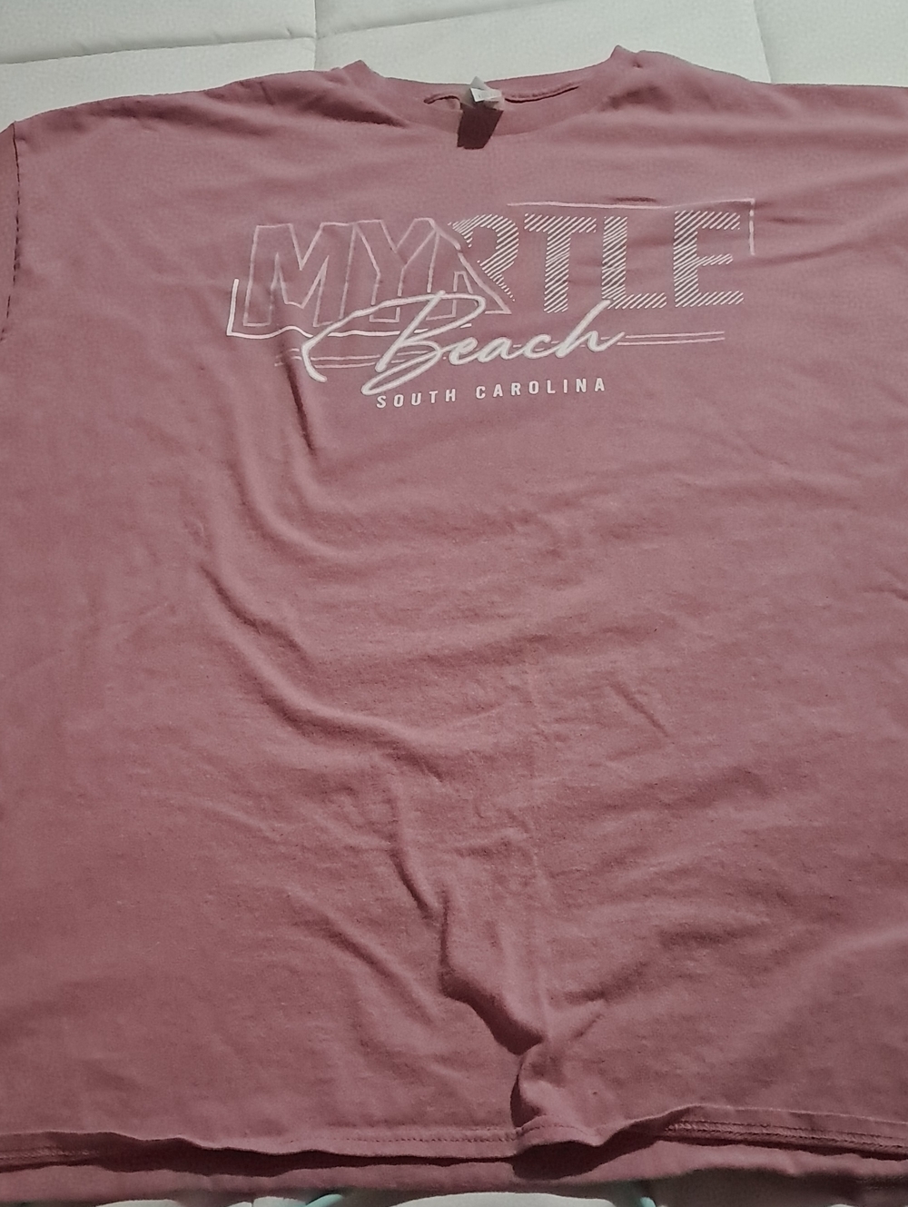Delta Myrtle Beach South Carolina Graphic Tee - Dusty Rose